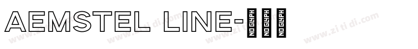 Aemstel Line字体转换